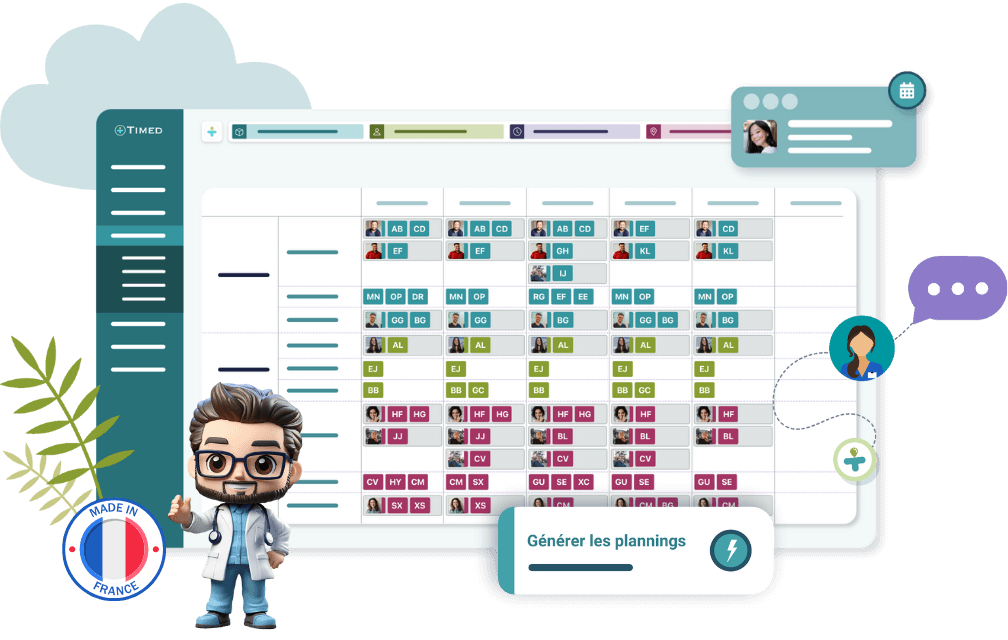 logiciel planning centre medical