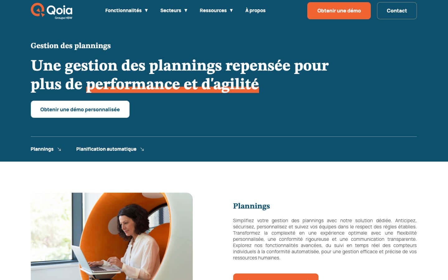 planning avec Qoia