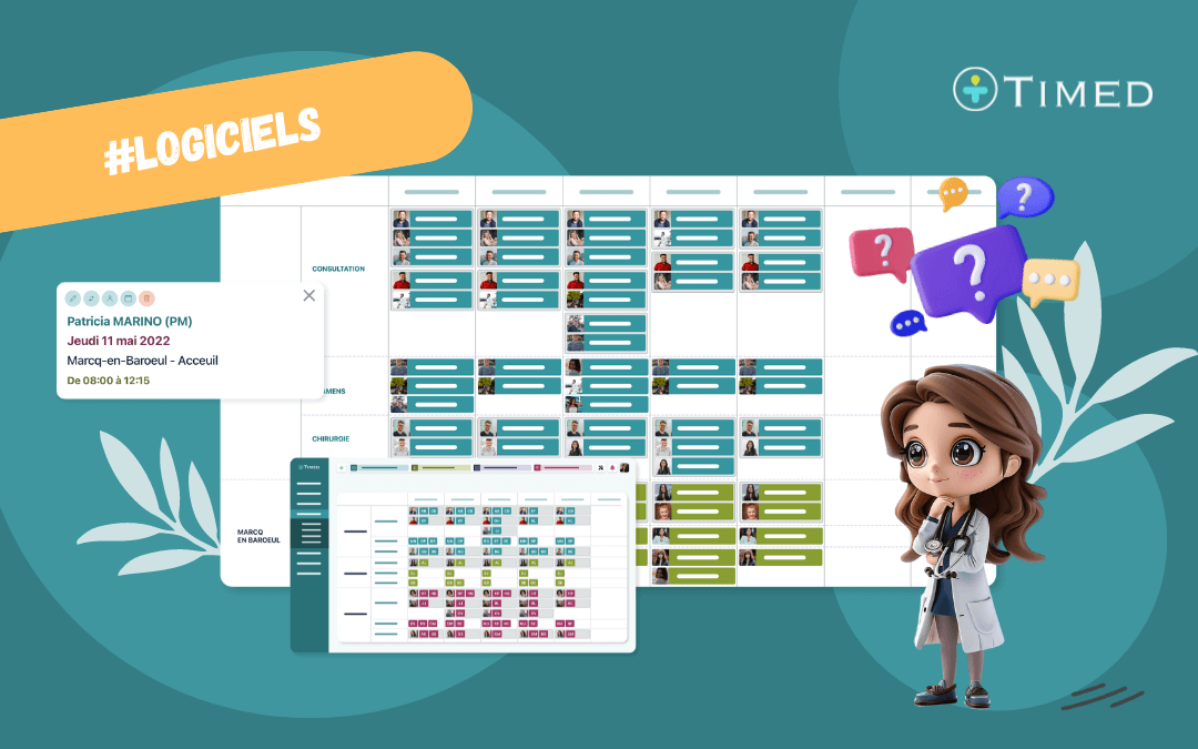 Timed est différent des autres logiciels de planning