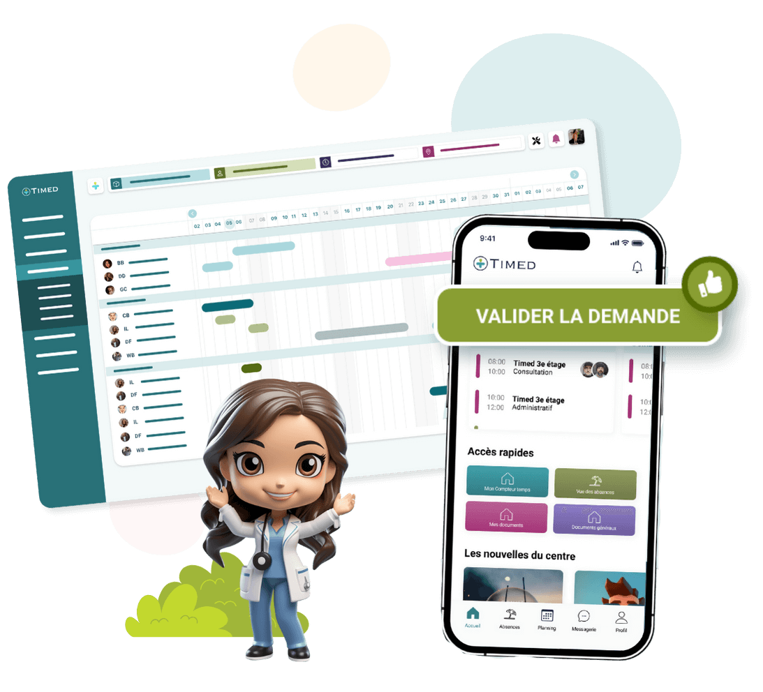 Conges-sticker Gestion des congés avec Timed